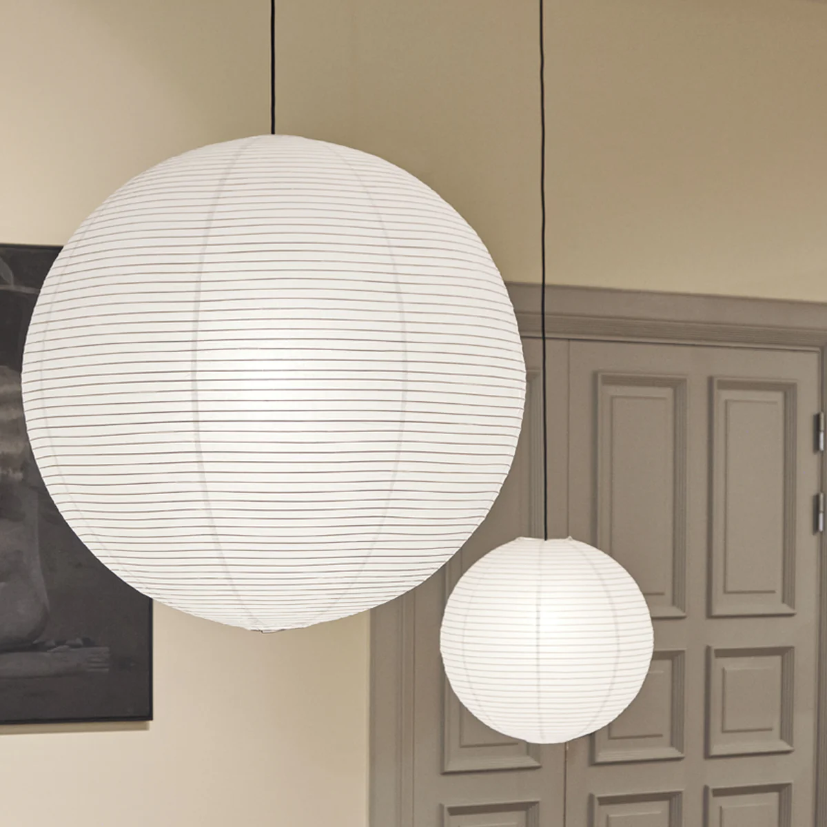 Abat-jour Paper Shade Classic - Blanc - Image 12