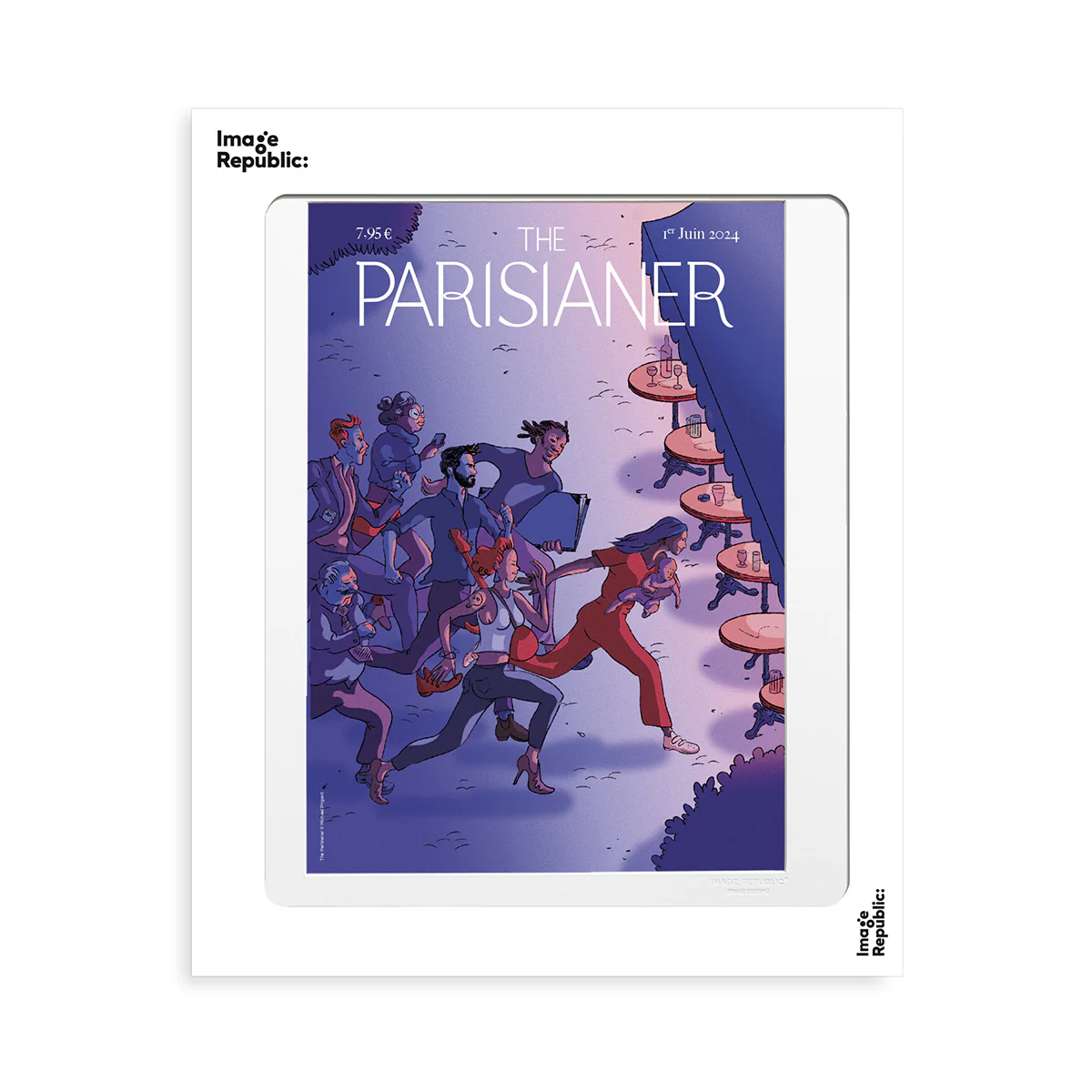 Affiche 100 mètres - The Parisianer N°83 - Prigent