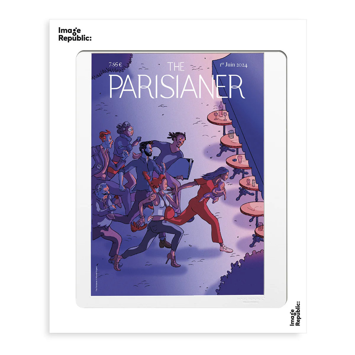 Affiche 100 mètres - The Parisianer N°83 - Prigent - Image 2