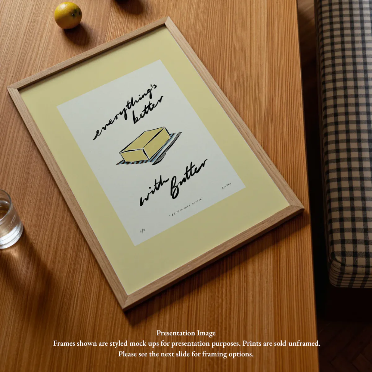 Affiche A3 Everything’s Better with Butter - Image 2
