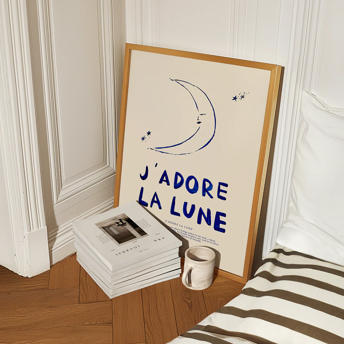 Affiche A3 J'adore La Lune - Image 2