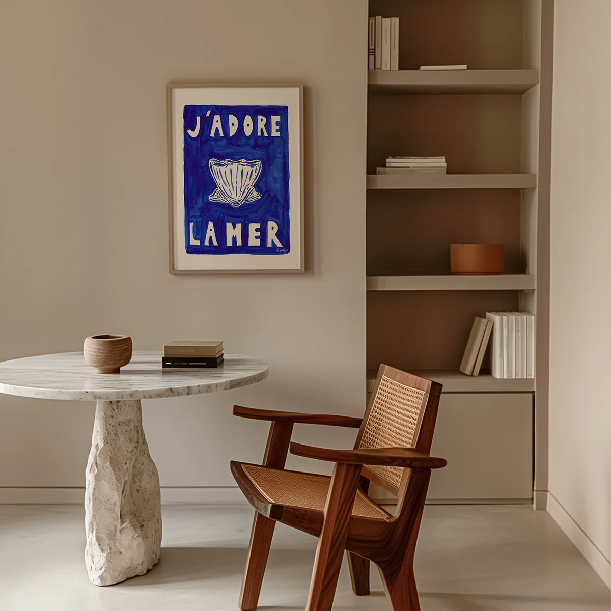 Affiche A3 J'adore La Mer - Image 2