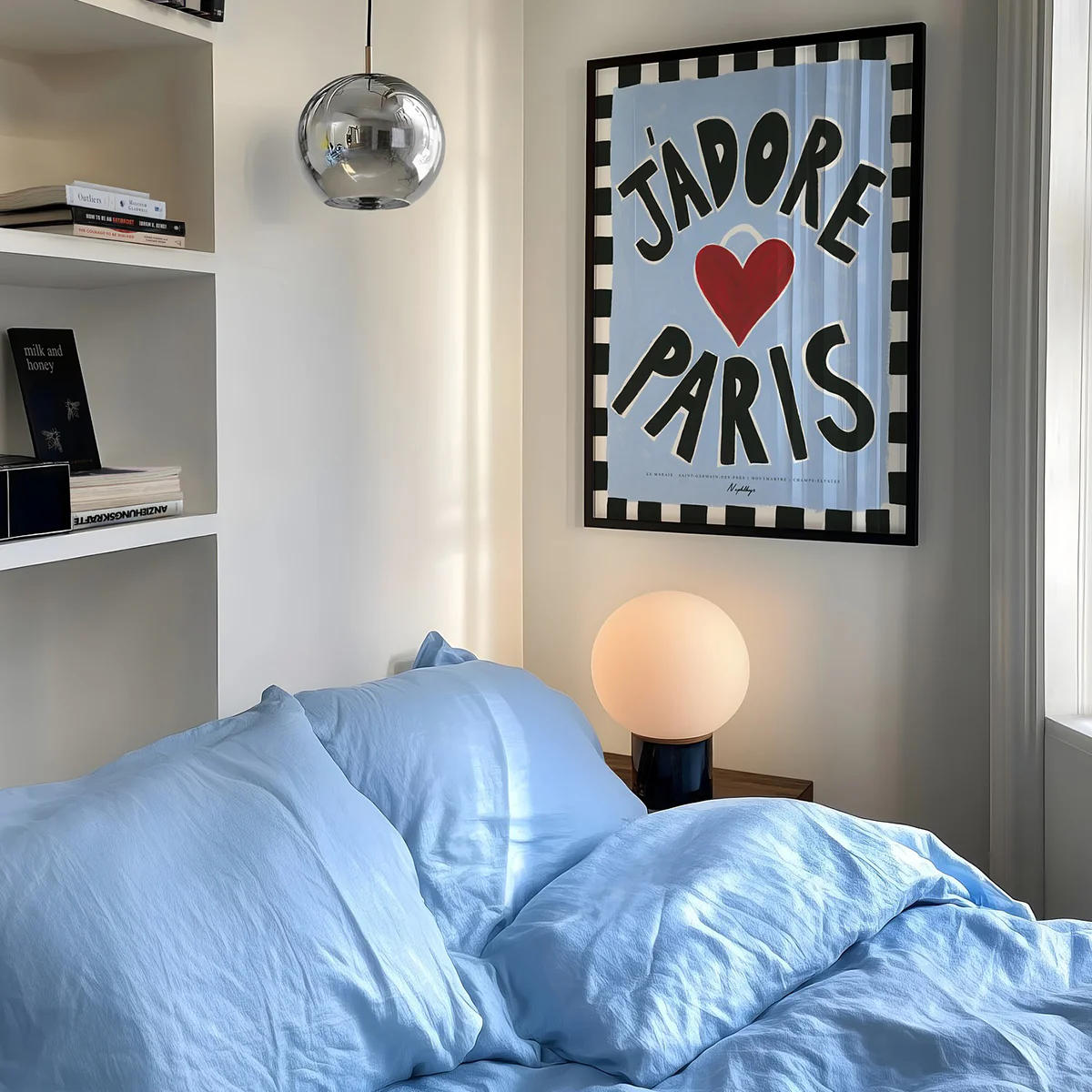 Affiche A3 J'adore Paris - Image 3