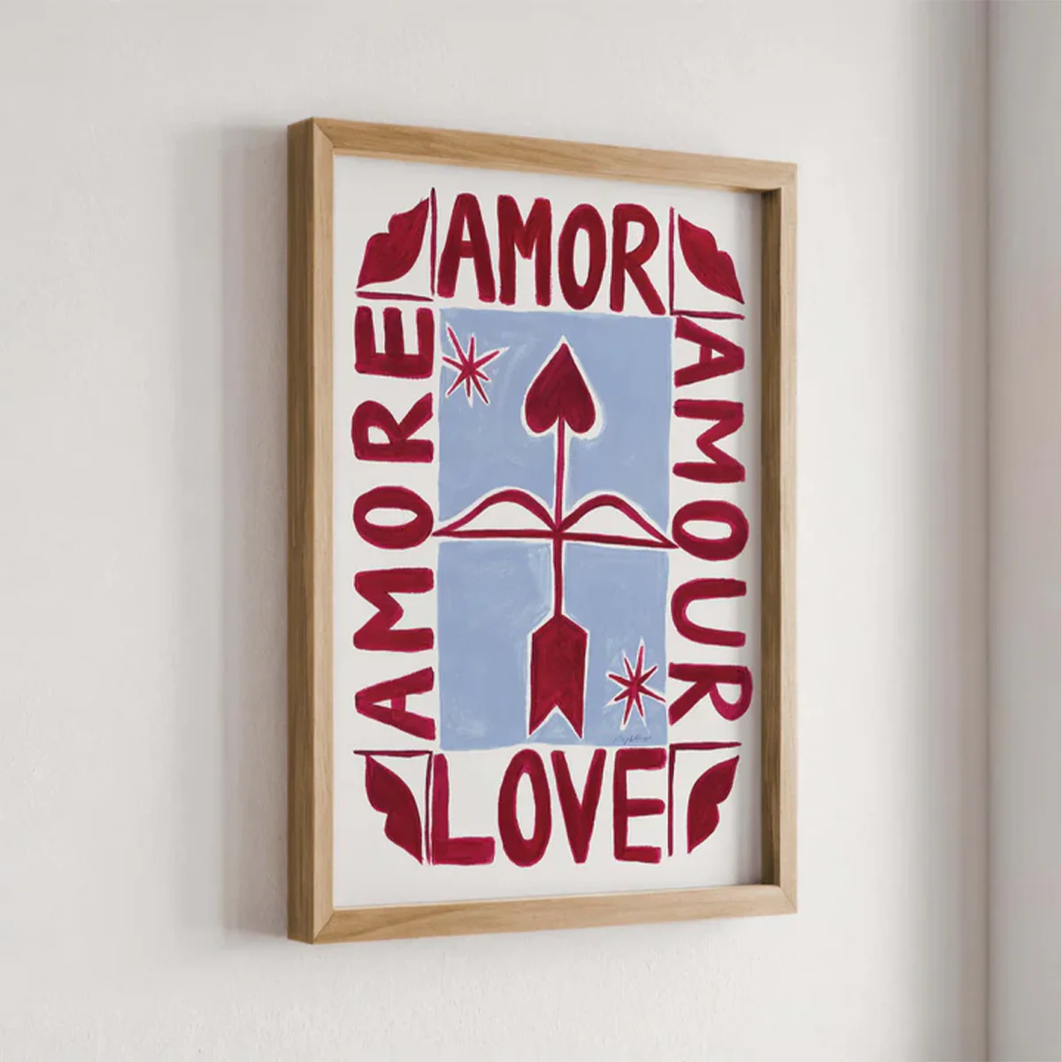 Affiche A3 Languages of Love - Image 2