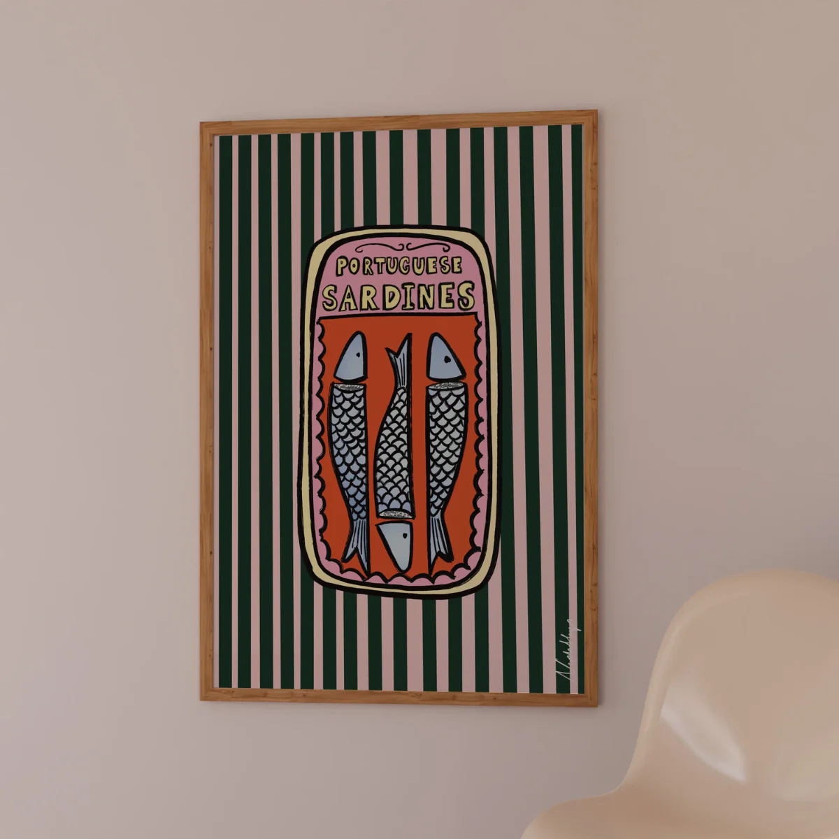 Affiche A3 Portuguese Sardines - Image 2