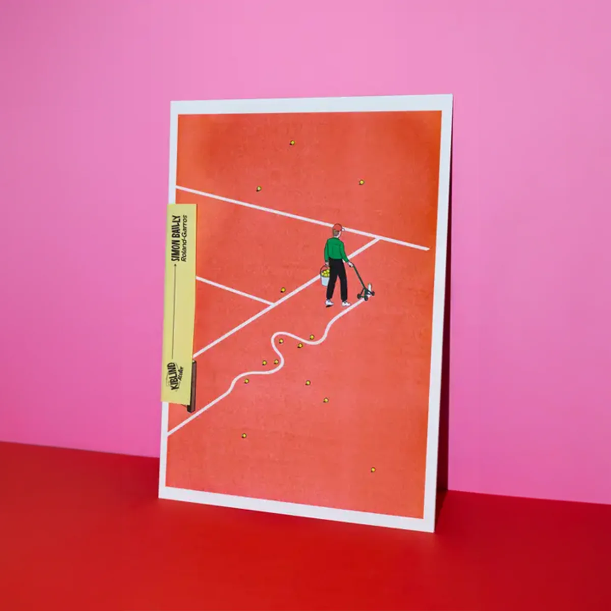 Affiche A3 Simon Bailly - Roland-Garros - Image 2