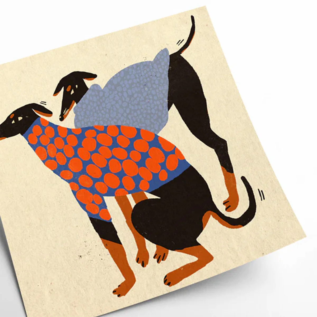 Affiche Enik? Eged - Autumn Doggos - 50 x 50 cm - Image 2
