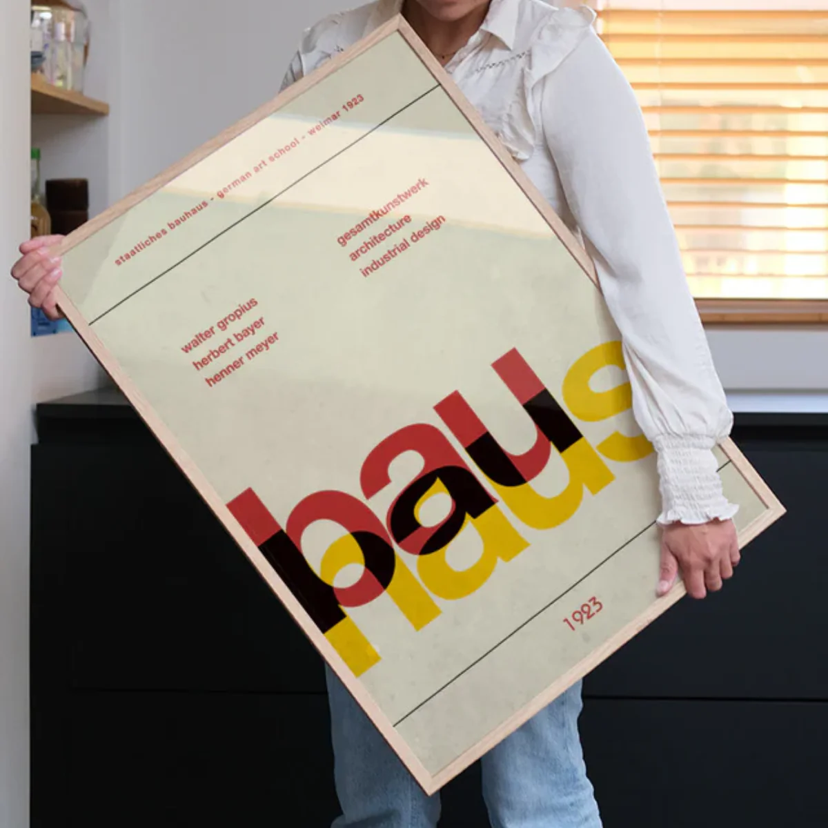 Affiche Bauhaus - Weimar Gropius - Image 2