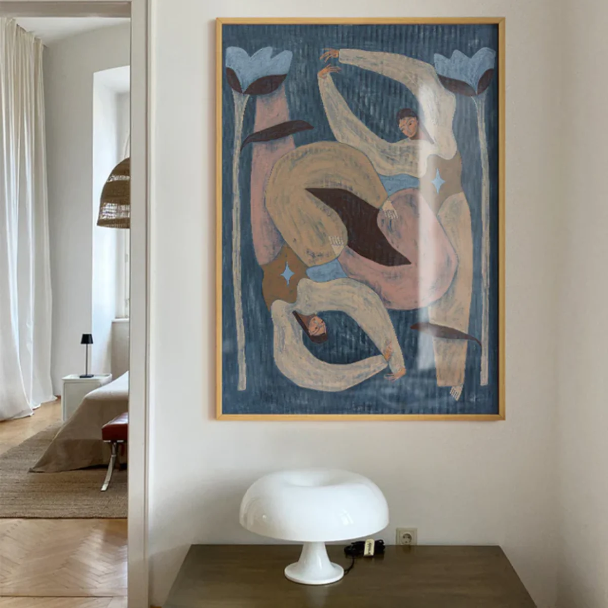 Affiche Camille Jouarre - Blue Bloom - Image 2