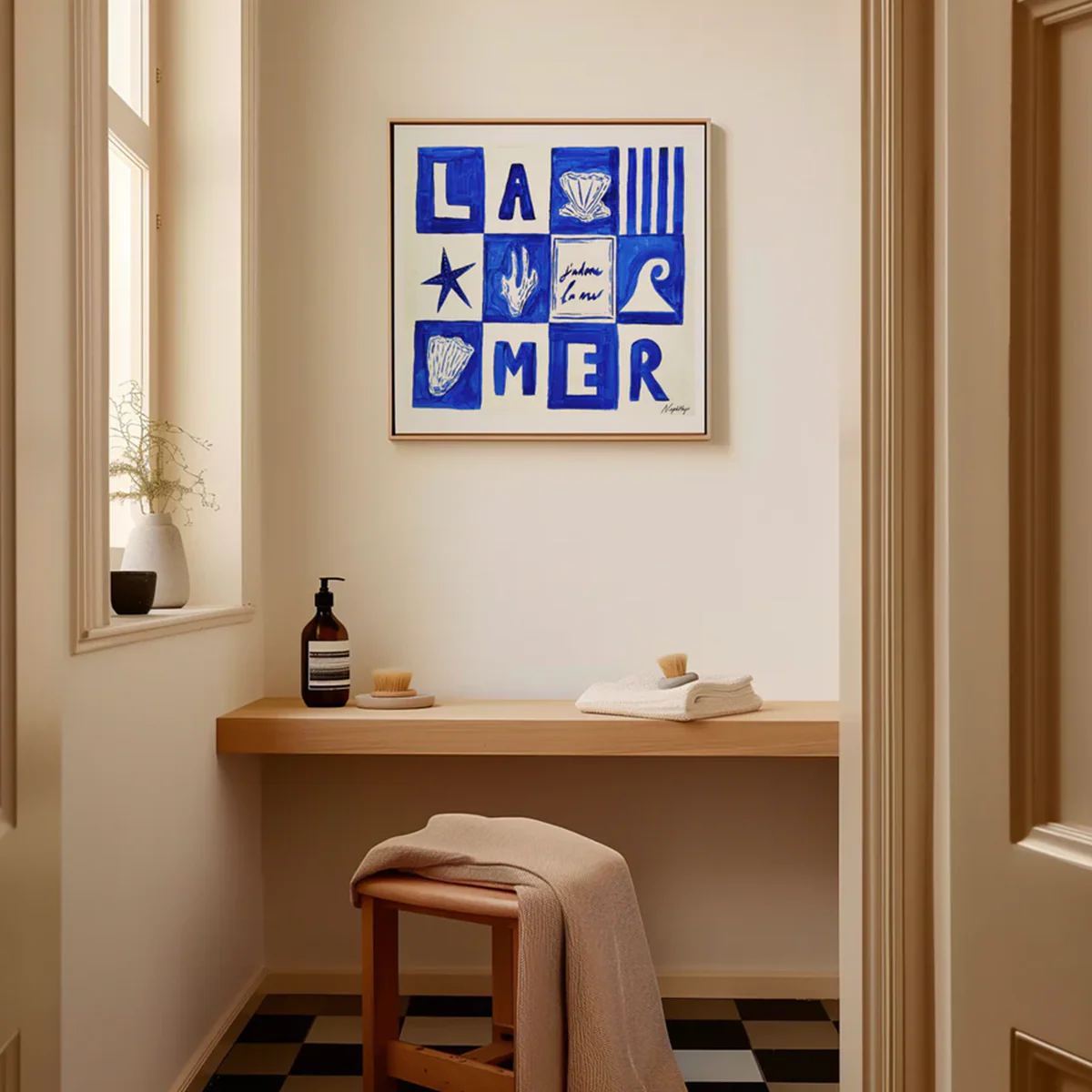 Affiche Carré - La Mer - Image 2