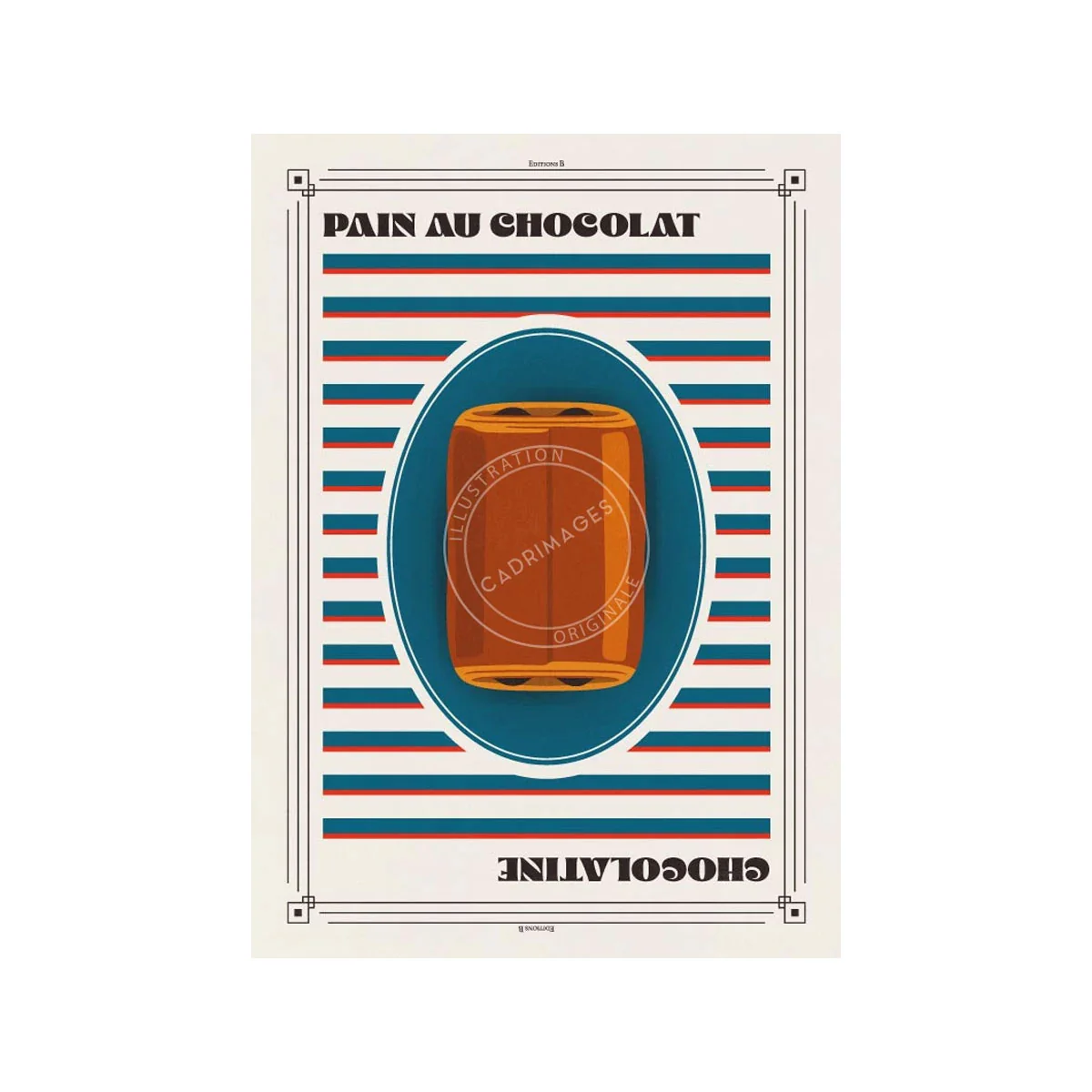 Affiche culture - La Chocolatine