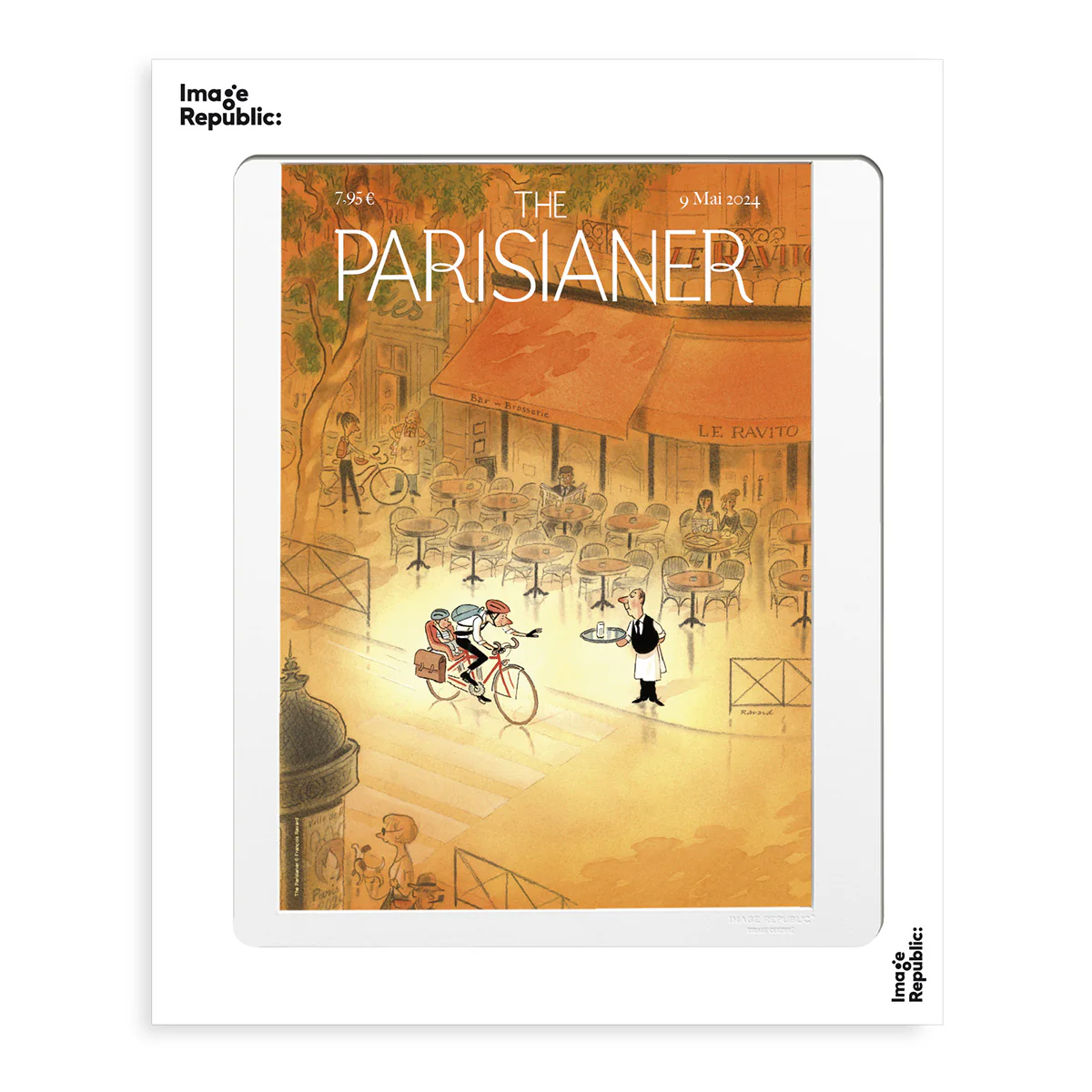 Affiche Cyclisme sur Route - The Parisianer N°77 - Ravard - Image 2