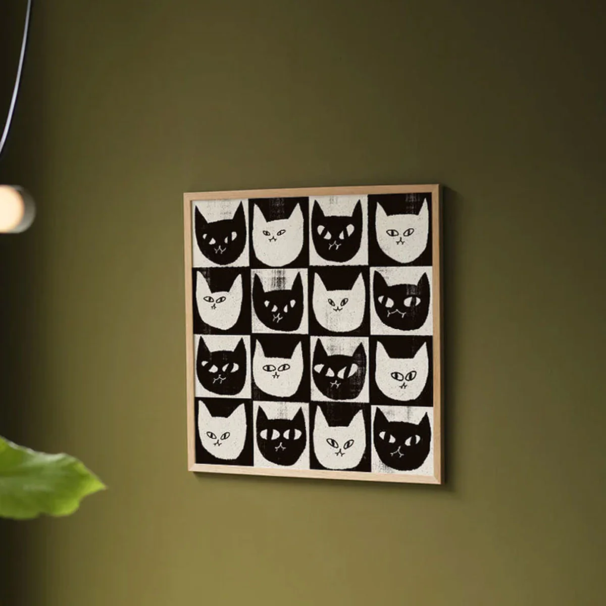 Affiche Eniko Eged Black Cat White - Image 2