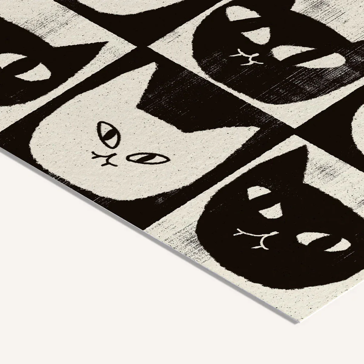 Affiche Eniko Eged Black Cat White - Image 4