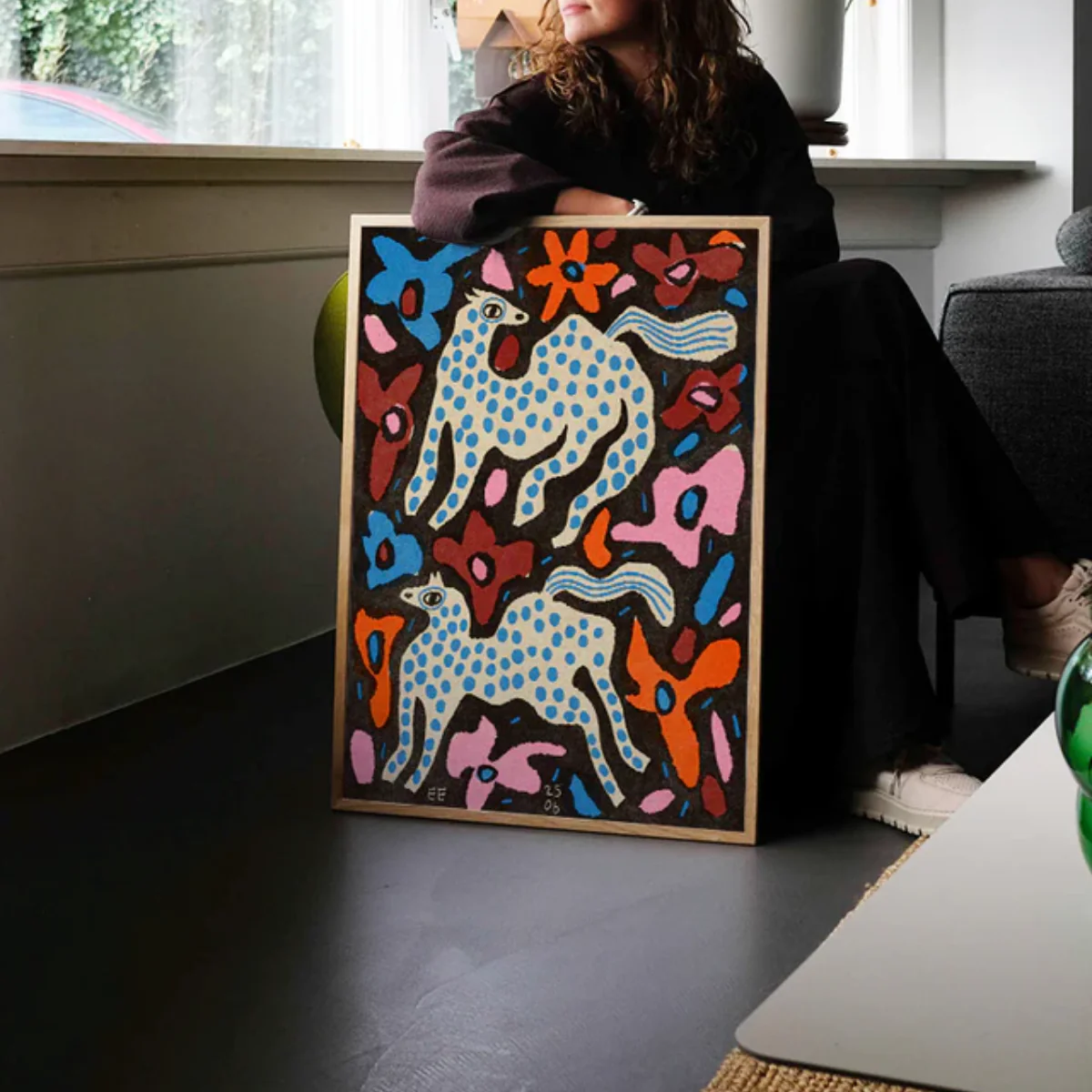 Affiche Enikő Eged - Blue-spotted Magic Horses - Image 2
