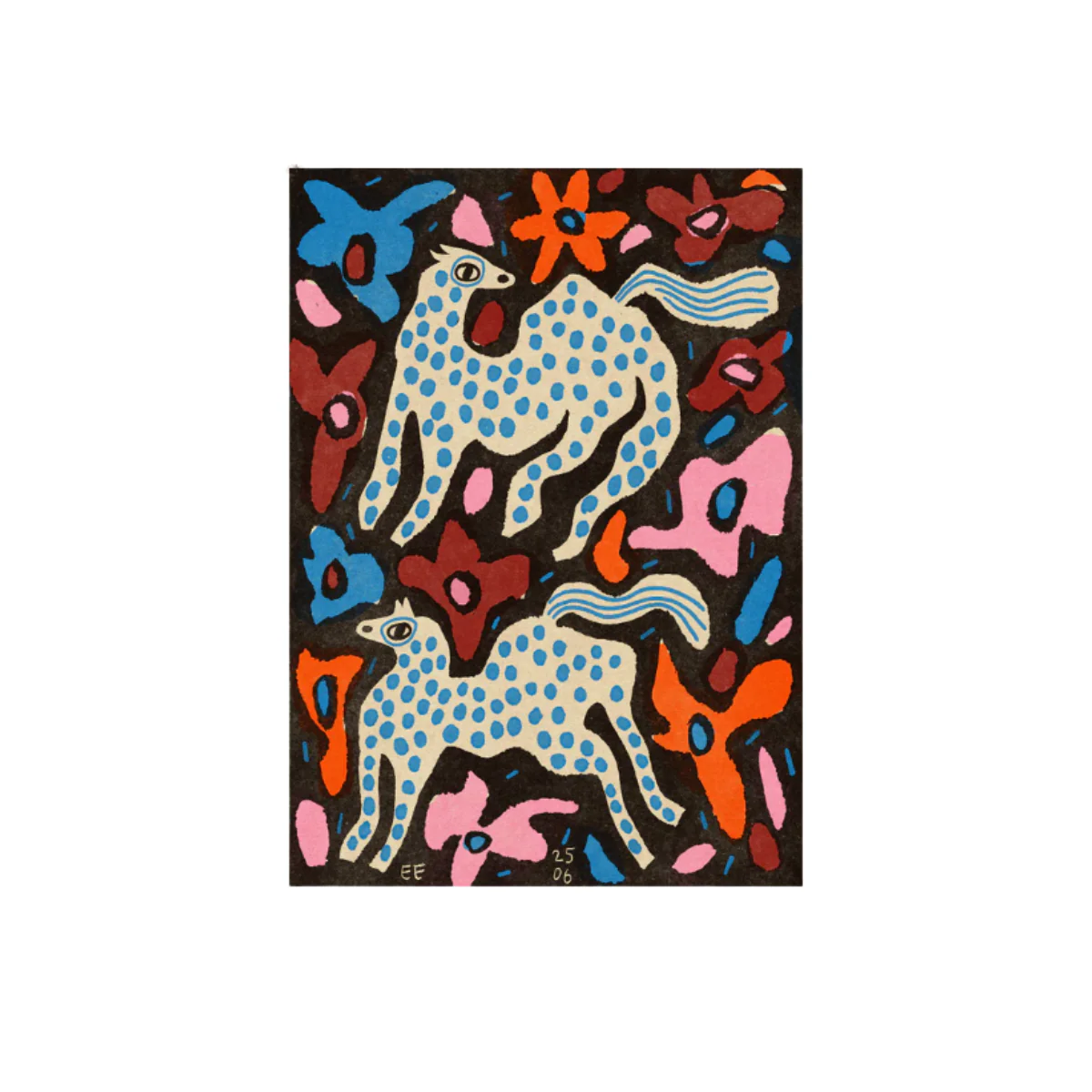 Affiche Enikő Eged - Blue-spotted Magic Horses - Image 3