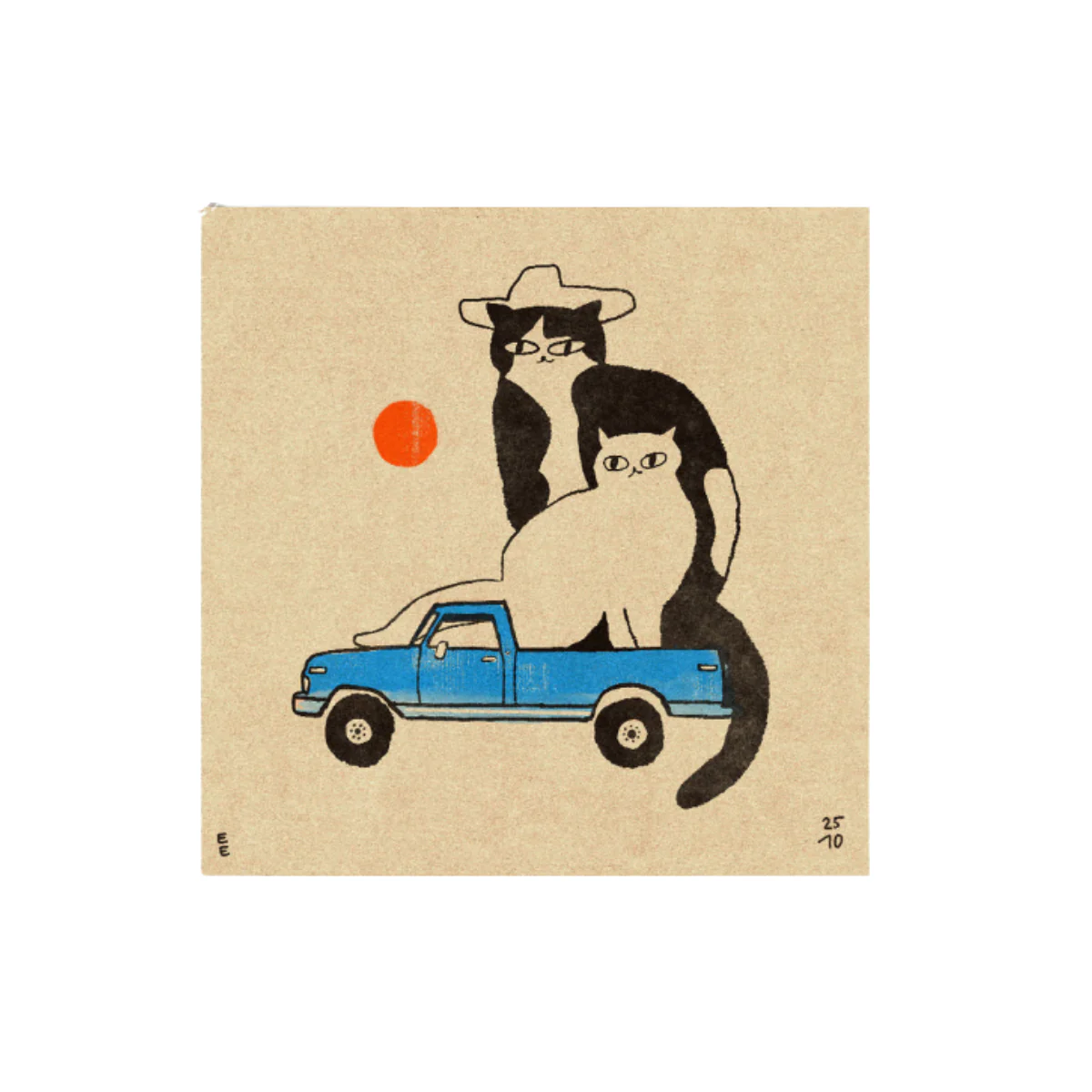 Affiche Enikő Eged - Kitty Truck