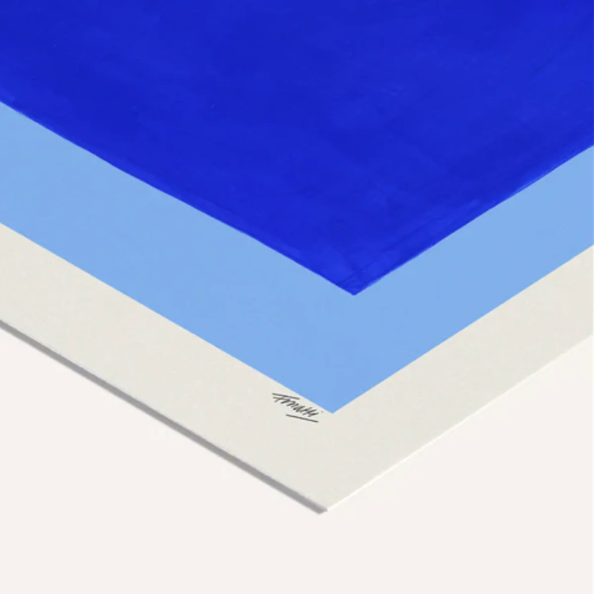 Affiche Frederic Matti - It will be ok Blue - Image 3