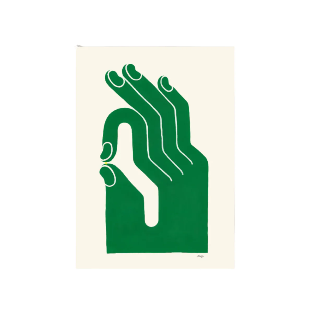 Affiche Frederic Matti - All Ok Green