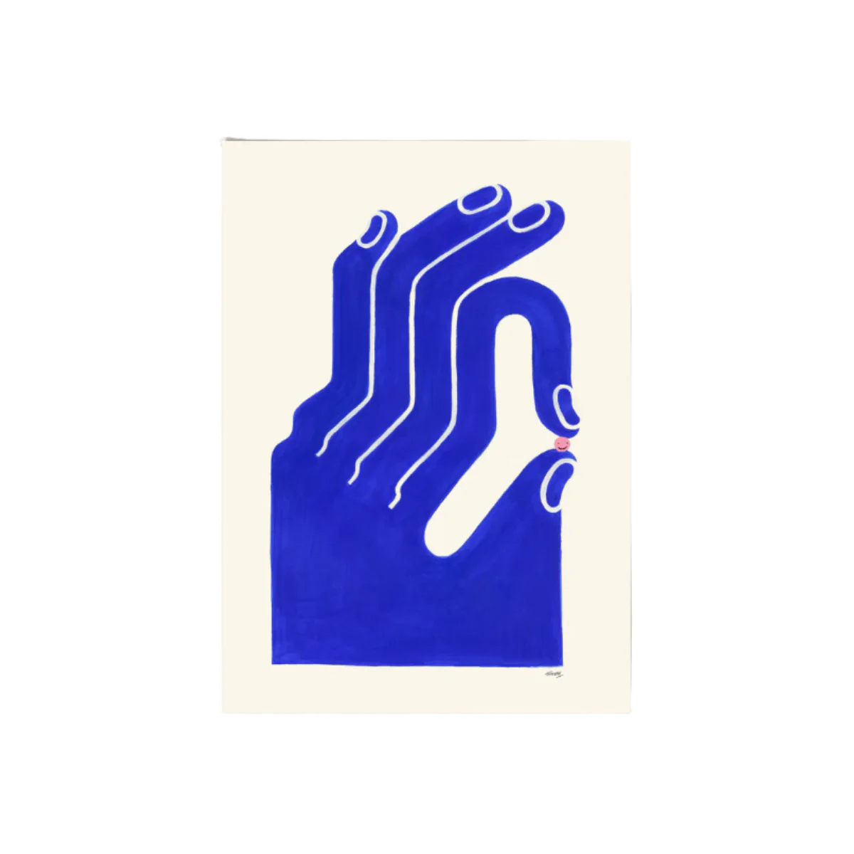 Affiche Frederic Matti - It's Ok Blue