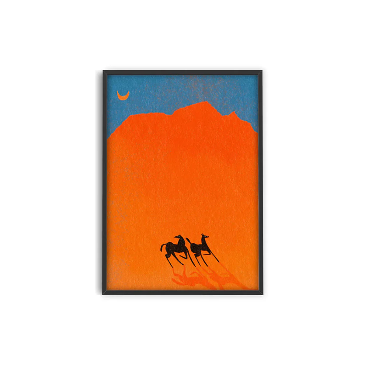 Affiche Enik? Eged - Horses of Wadi Rum