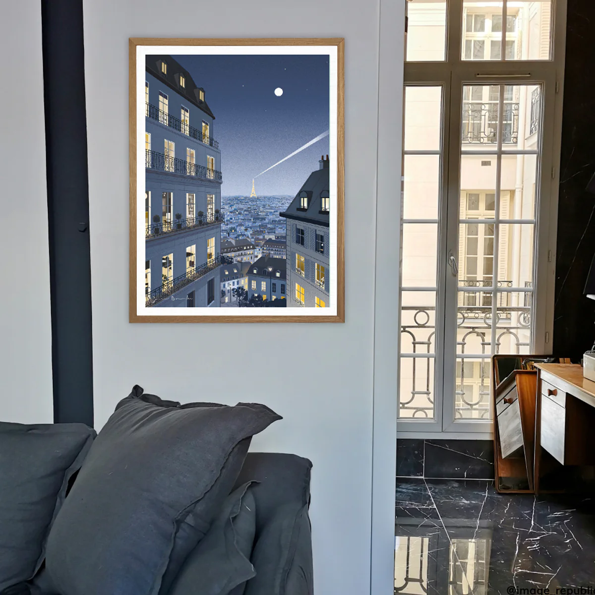 Affiche Jason Brooks Montmartre View - Image 2