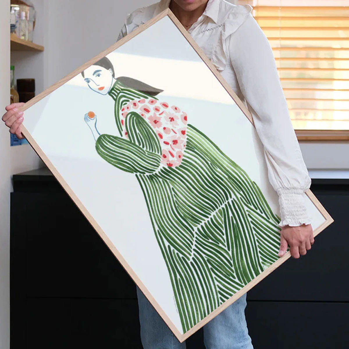 Affiche La Poire Green Coat - Image 3