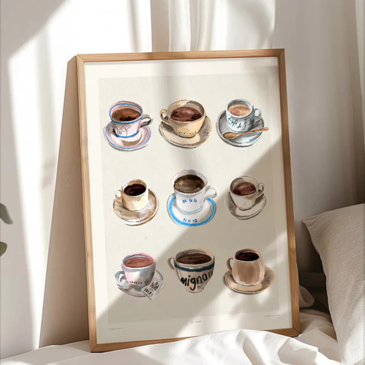 Affiche Laura Page - Café - Image 3