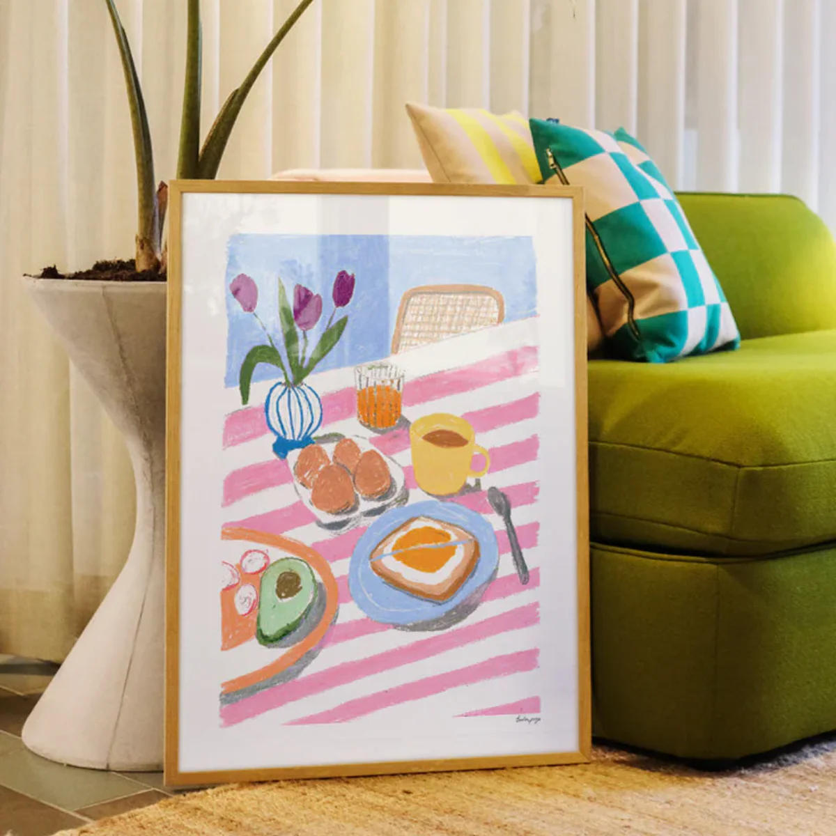 Affiche Laura Page - Marmelade Breakfast - Image 2
