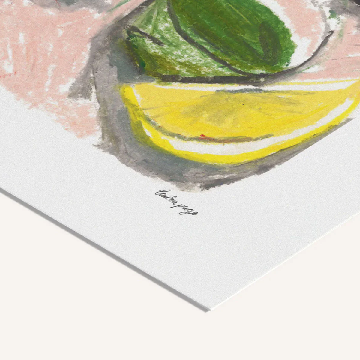 Affiche Laura Page - Oyster Lunch - Image 4