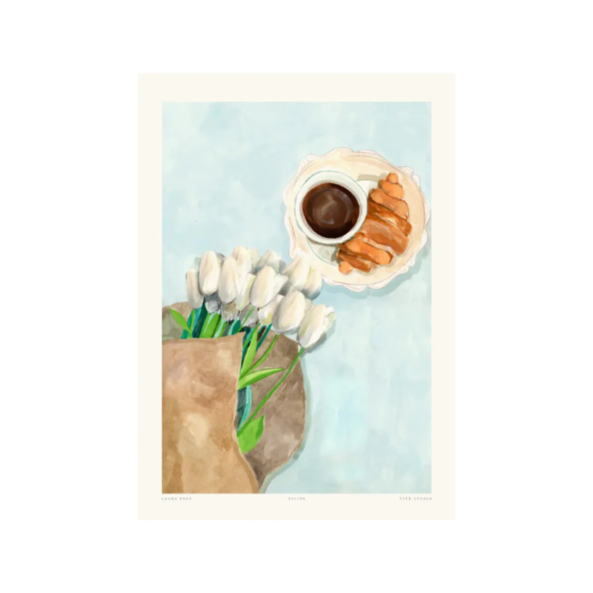 Affiche Laura Page - Tulips
