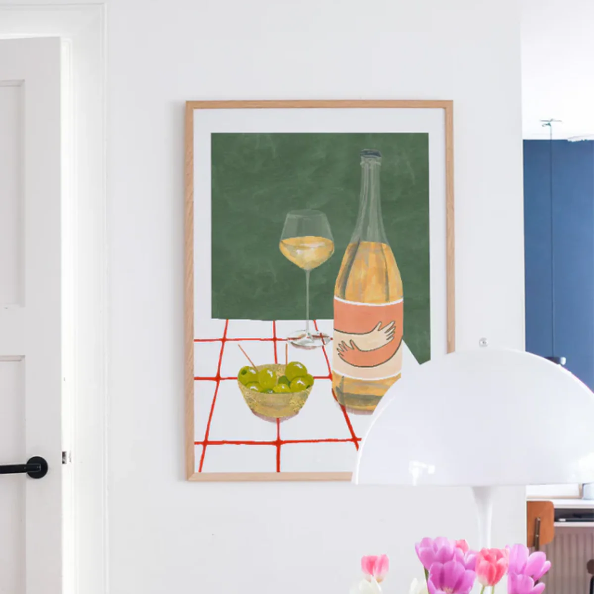 Affiche Laura Page - Wine hug - Image 4
