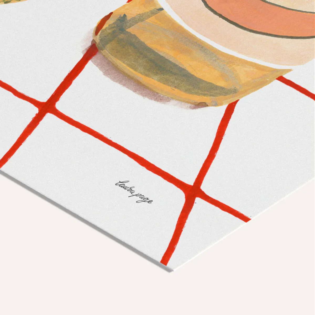 Affiche Laura Page - Wine hug - Image 5