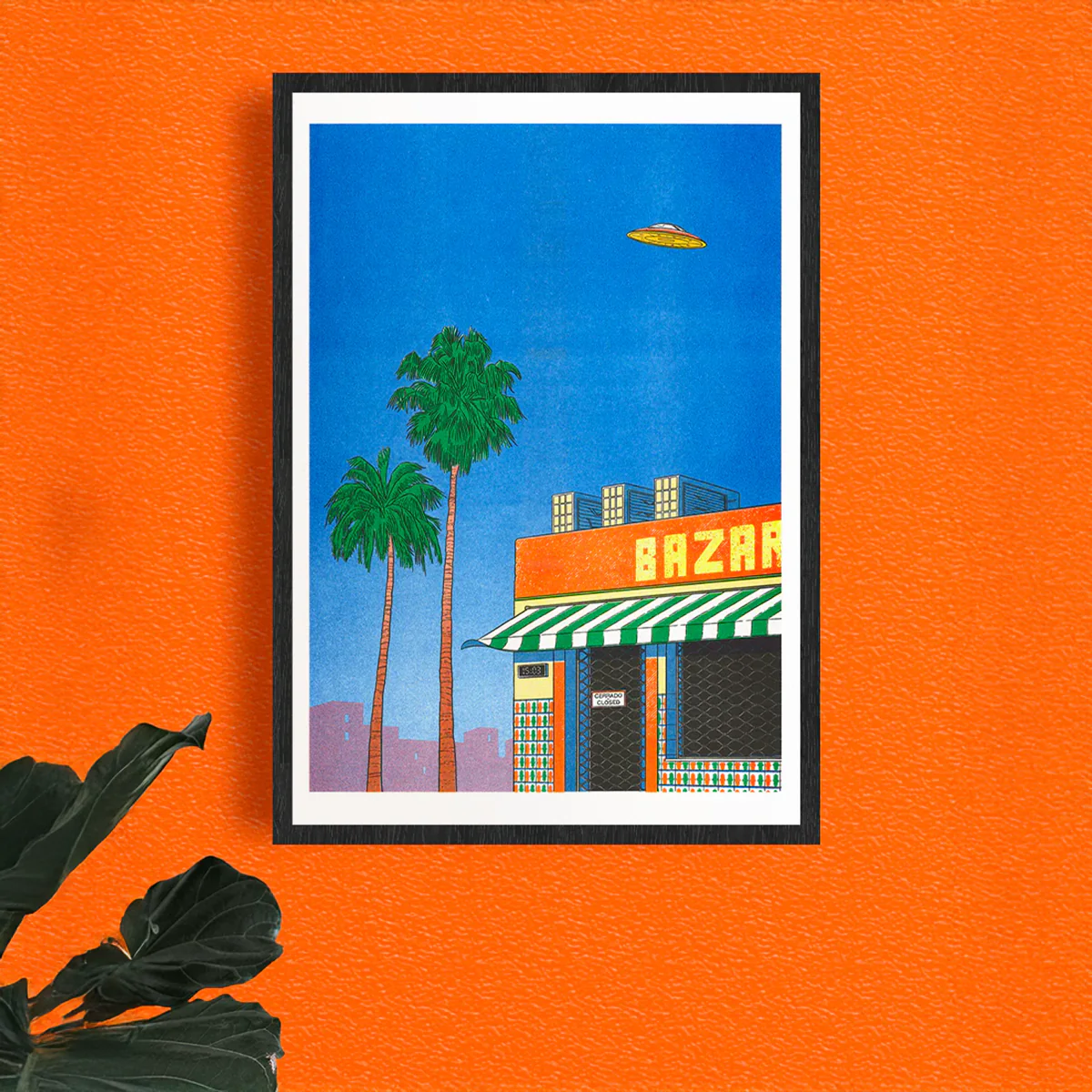 Affiche L'espagne à 15h - Bailly - Image 2