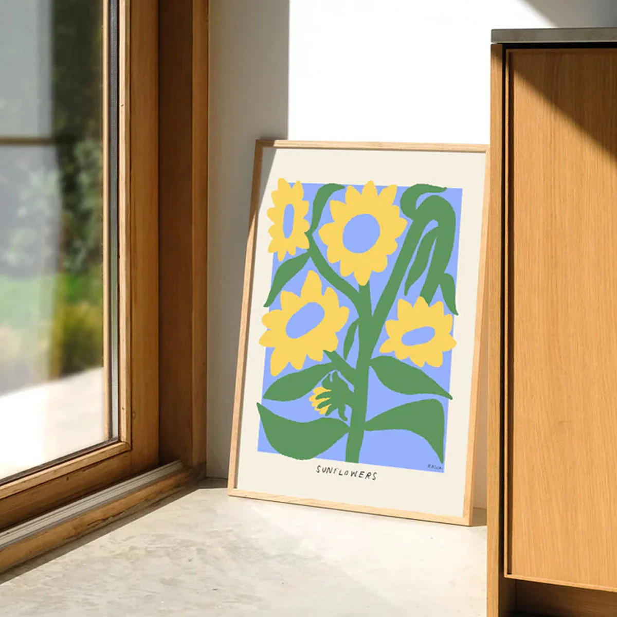 Affiche Madelen Sunflowers II - Image 3
