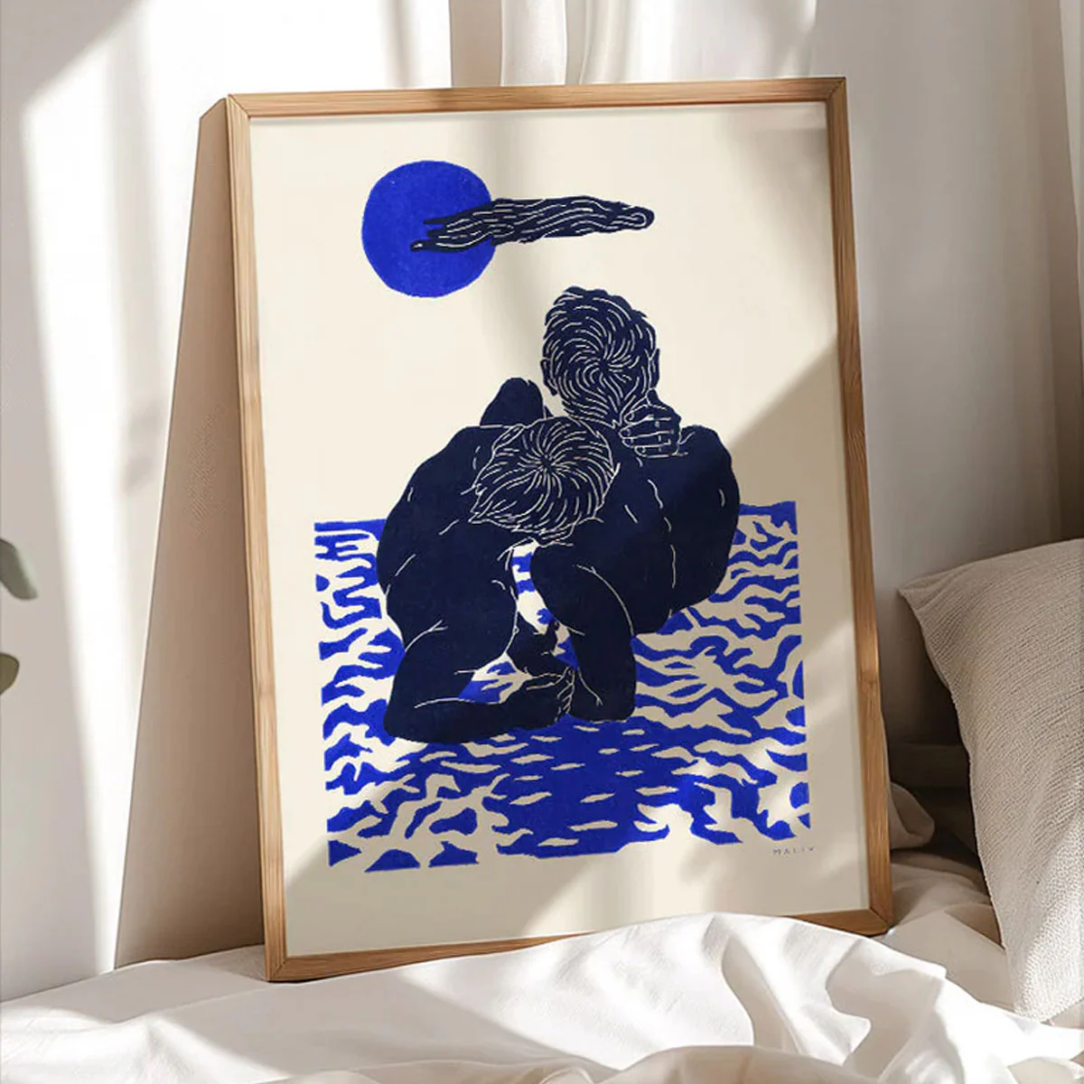 Affiche Maliv Blue Moon II - Image 2