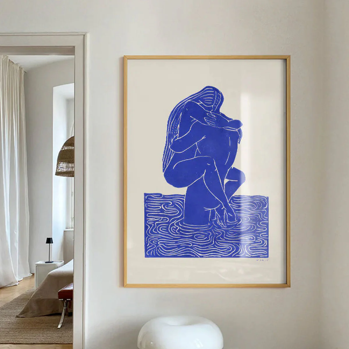 Affiche Maliv One+One=Three - Bleu - Image 2