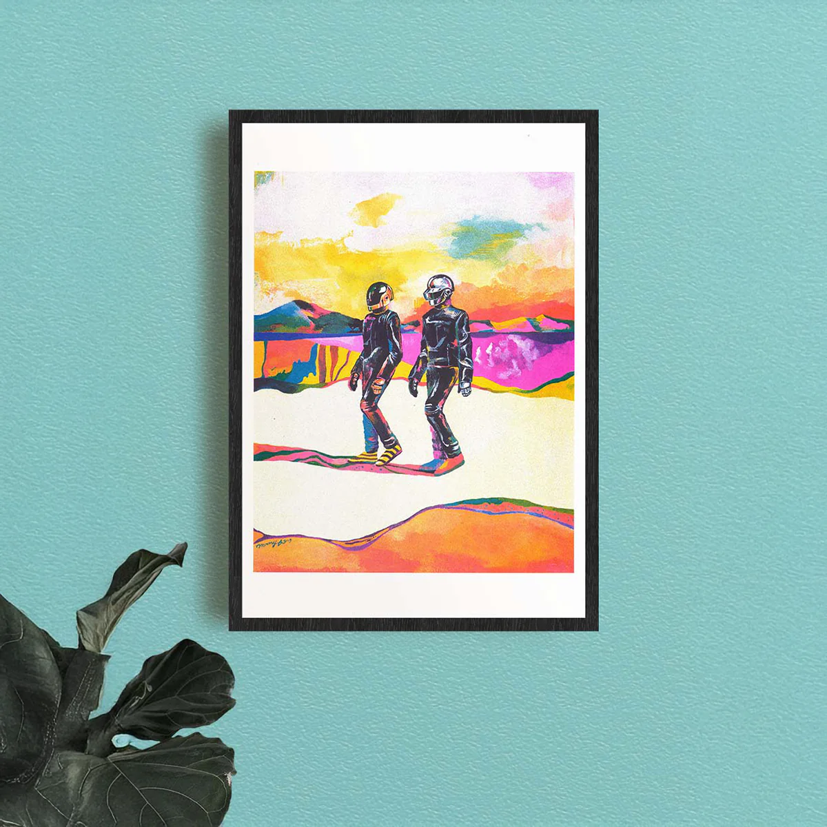 Affiche Meeting with Daft Punk - Hee-Jeong Moon - Image 2