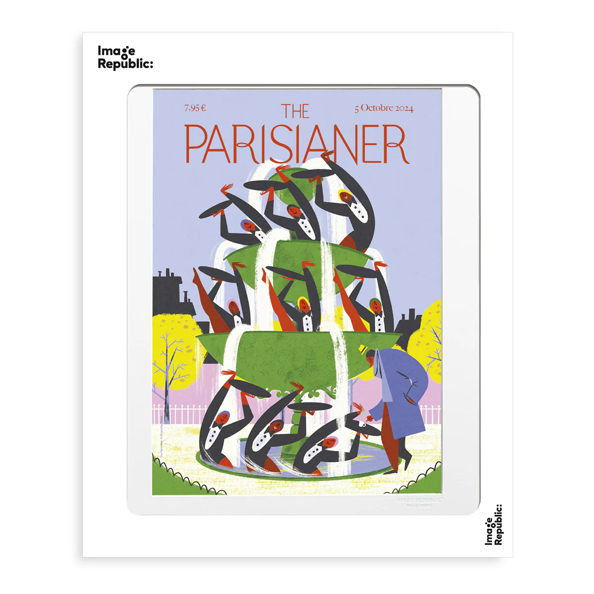 Affiche Natation Artistique - The Parisianer N°114 - Molas - Image 2