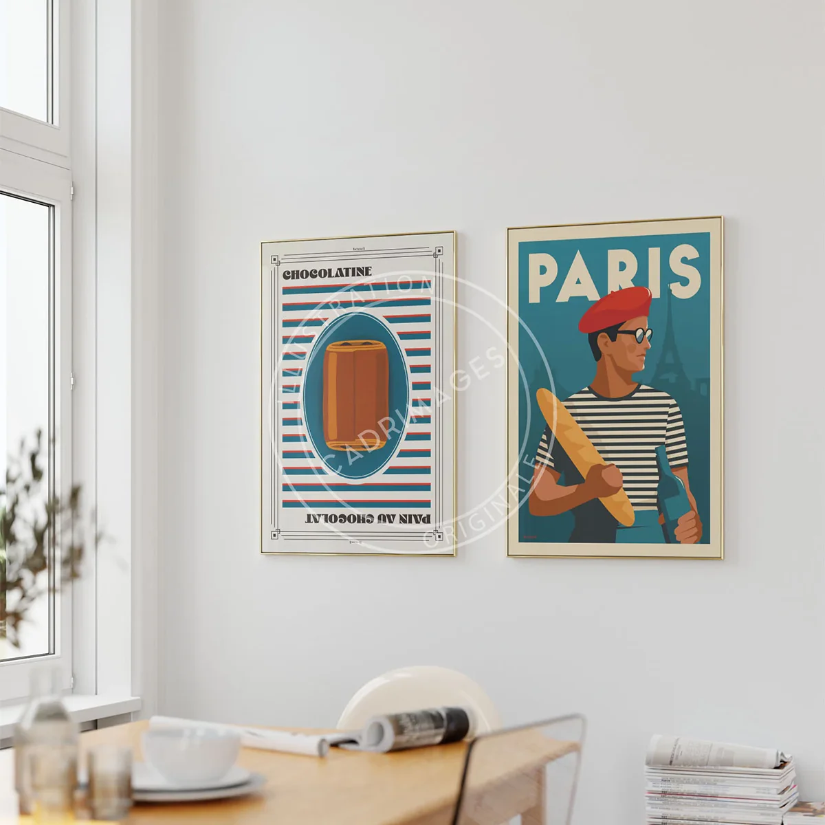 Affiche Paris - Le Parisien - Image 2