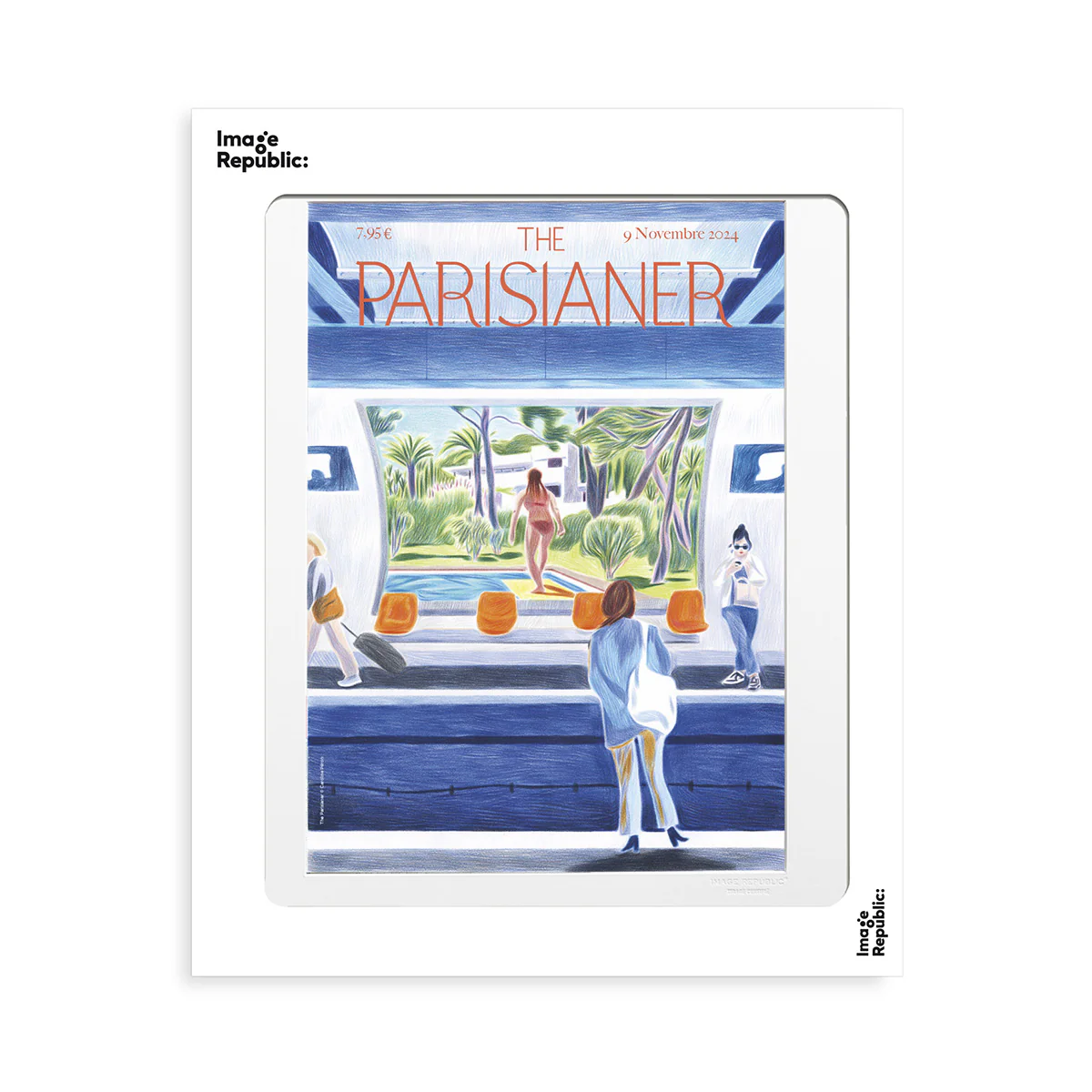 Affiche Plongeon - The Parisianer N°97 - Peron