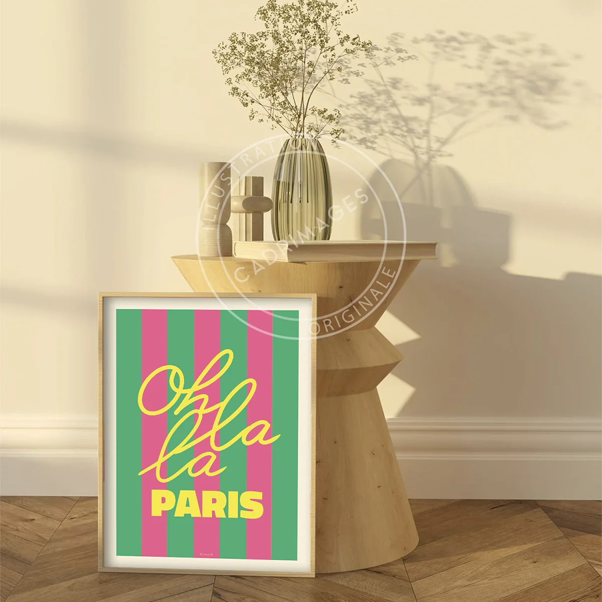 Affiche rayée - Ohlala - Image 2