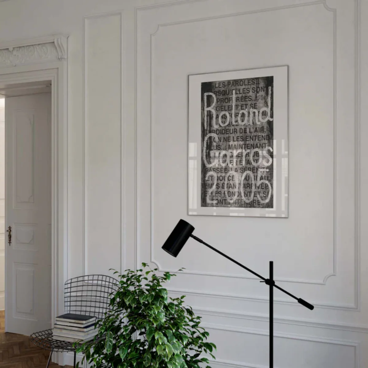 Affiche Roland-Garros 2005 - Jaume Plensa - 30 x 40 cm - Image 3