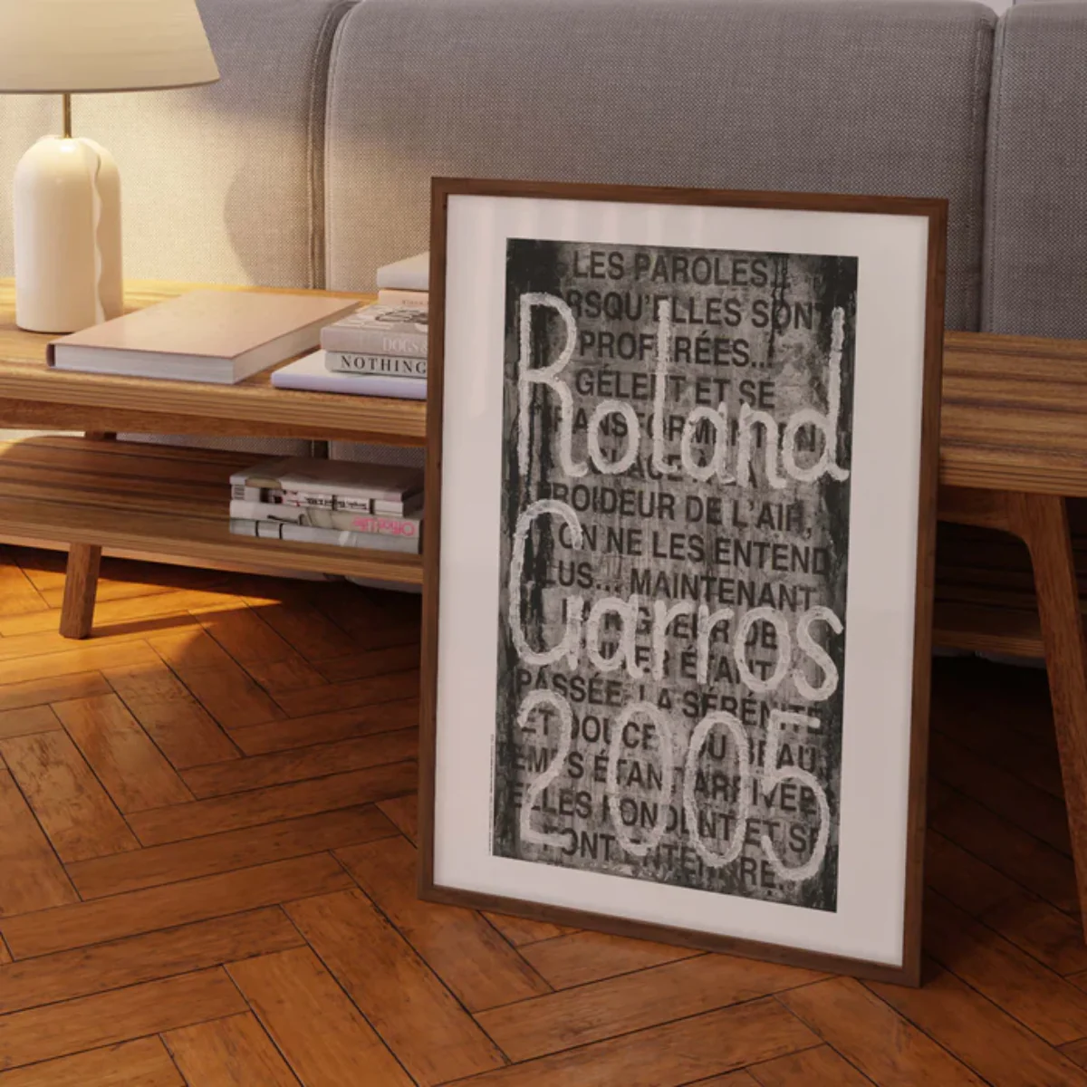 Affiche Roland-Garros 2005 - Jaume Plensa - 30 x 40 cm - Image 4
