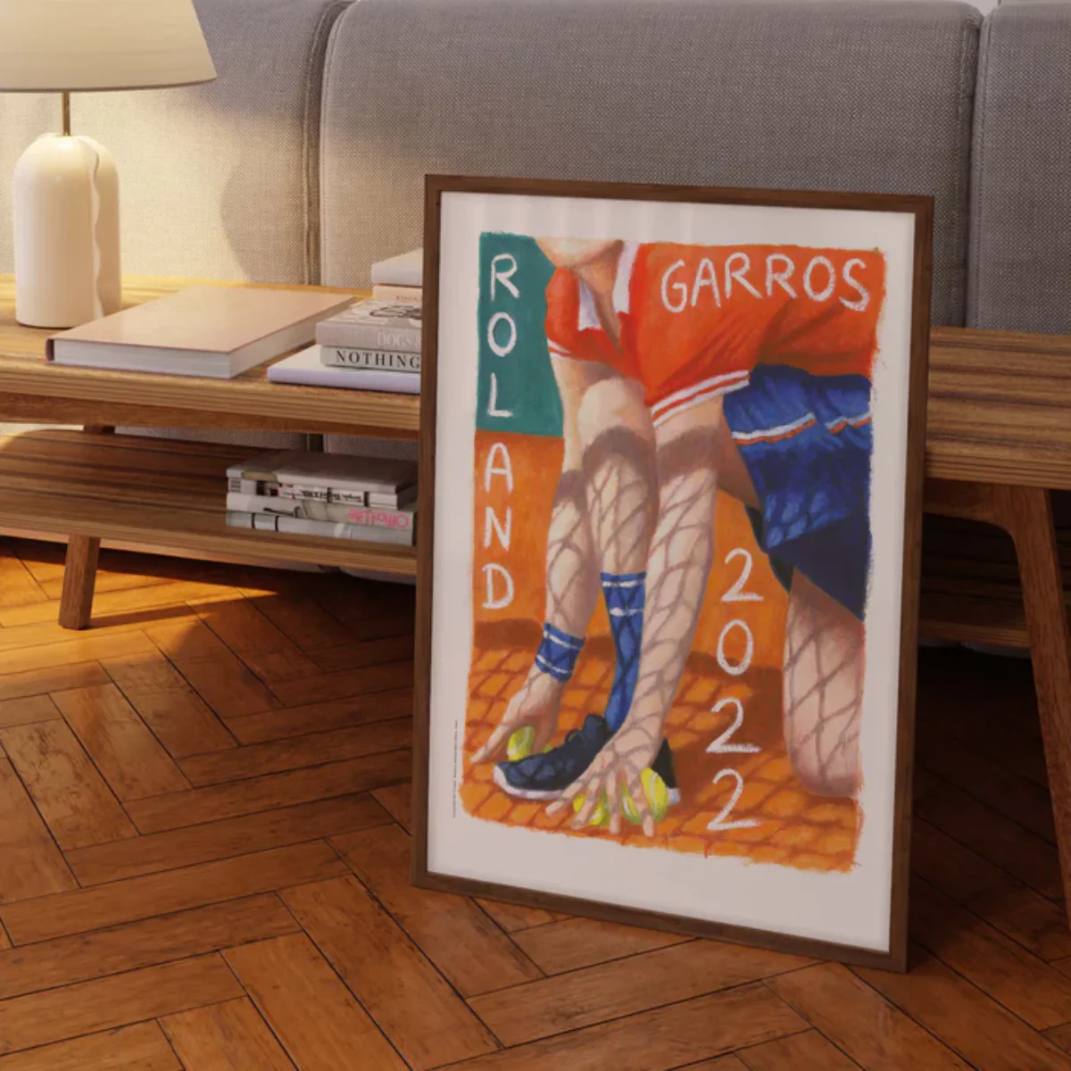 Affiche Roland-Garros 2022 - Louise Sartor - 30 x 40 cm - Image 3