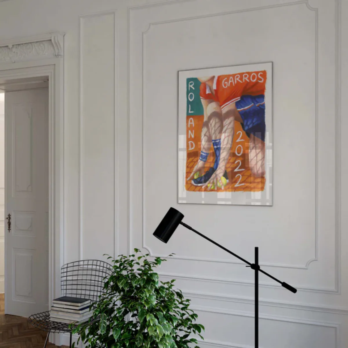 Affiche Roland-Garros 2022 - Louise Sartor - 30 x 40 cm - Image 4