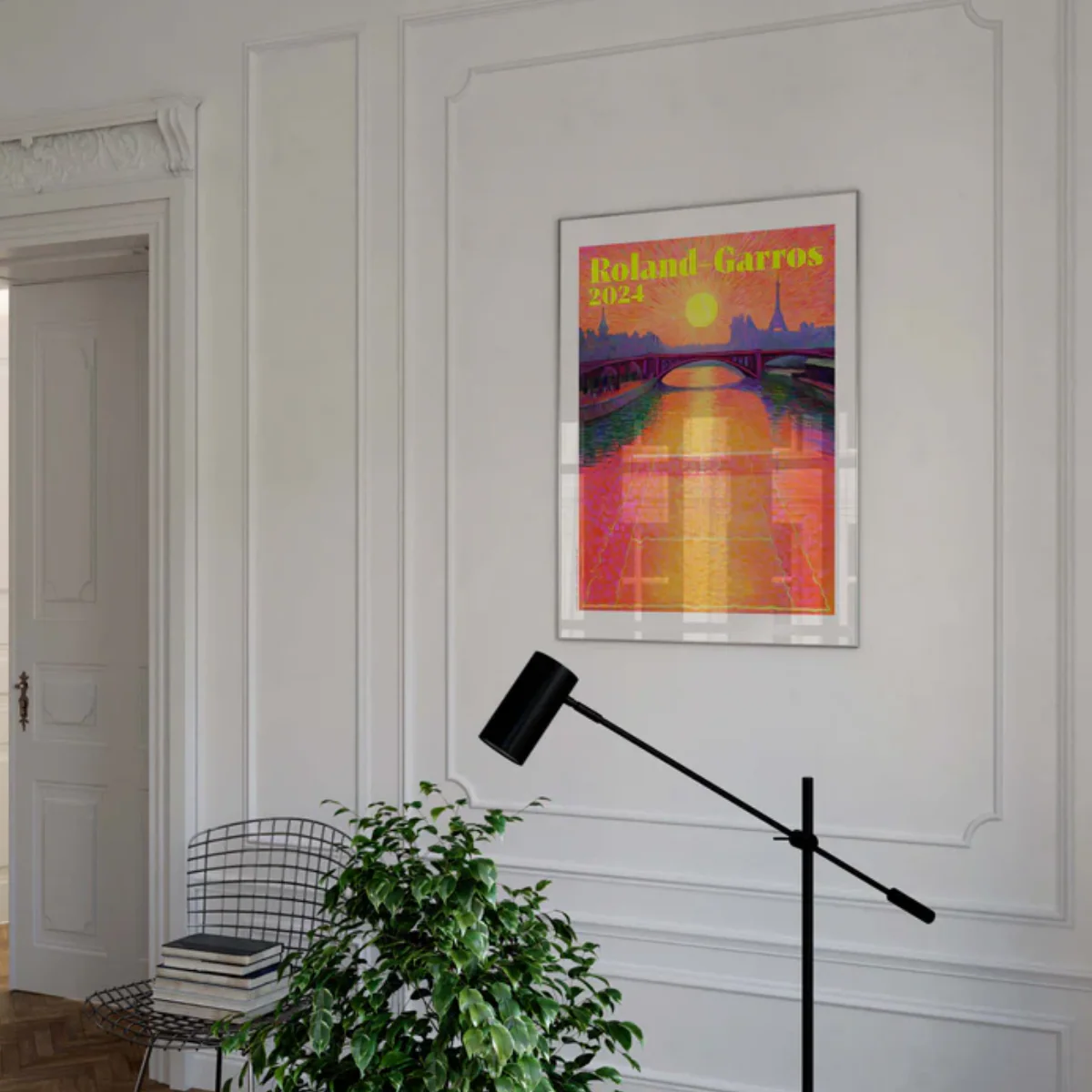 Affiche Roland-Garros 2024 - Paul Rousteau - 30 x 40 cm - Image 4
