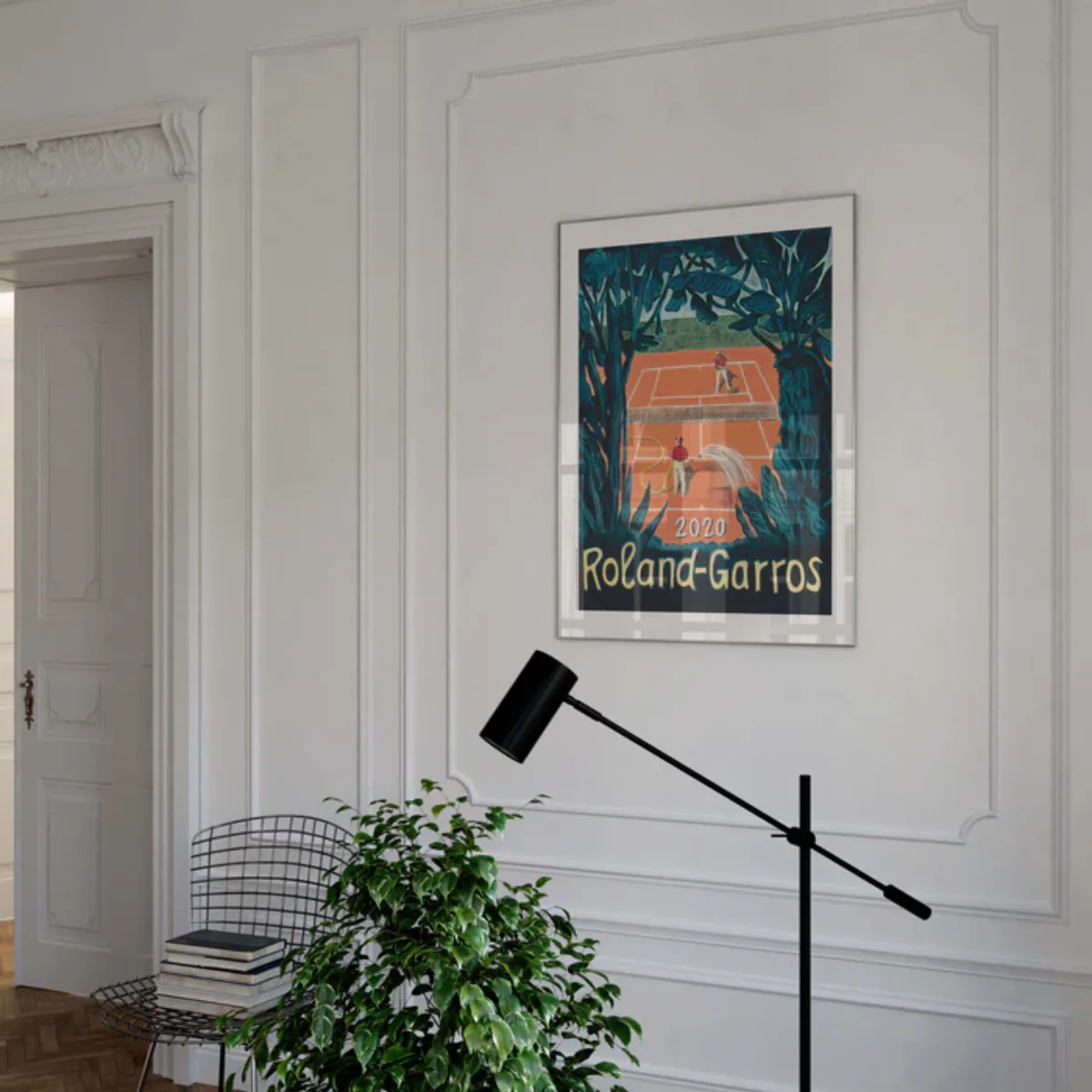 Affiche Roland-Garros 2020 - Pierre Seinturier - 30 x 40 cm - Image 3