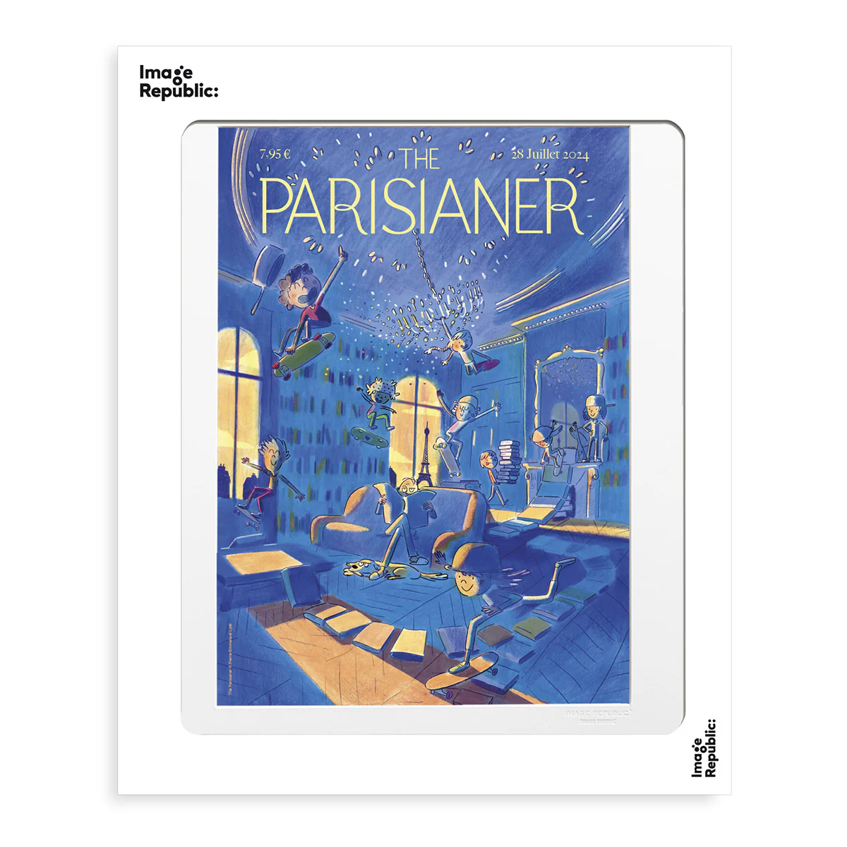 Affiche Skateboard - The Parisianer N°89 - Lyet - Image 2