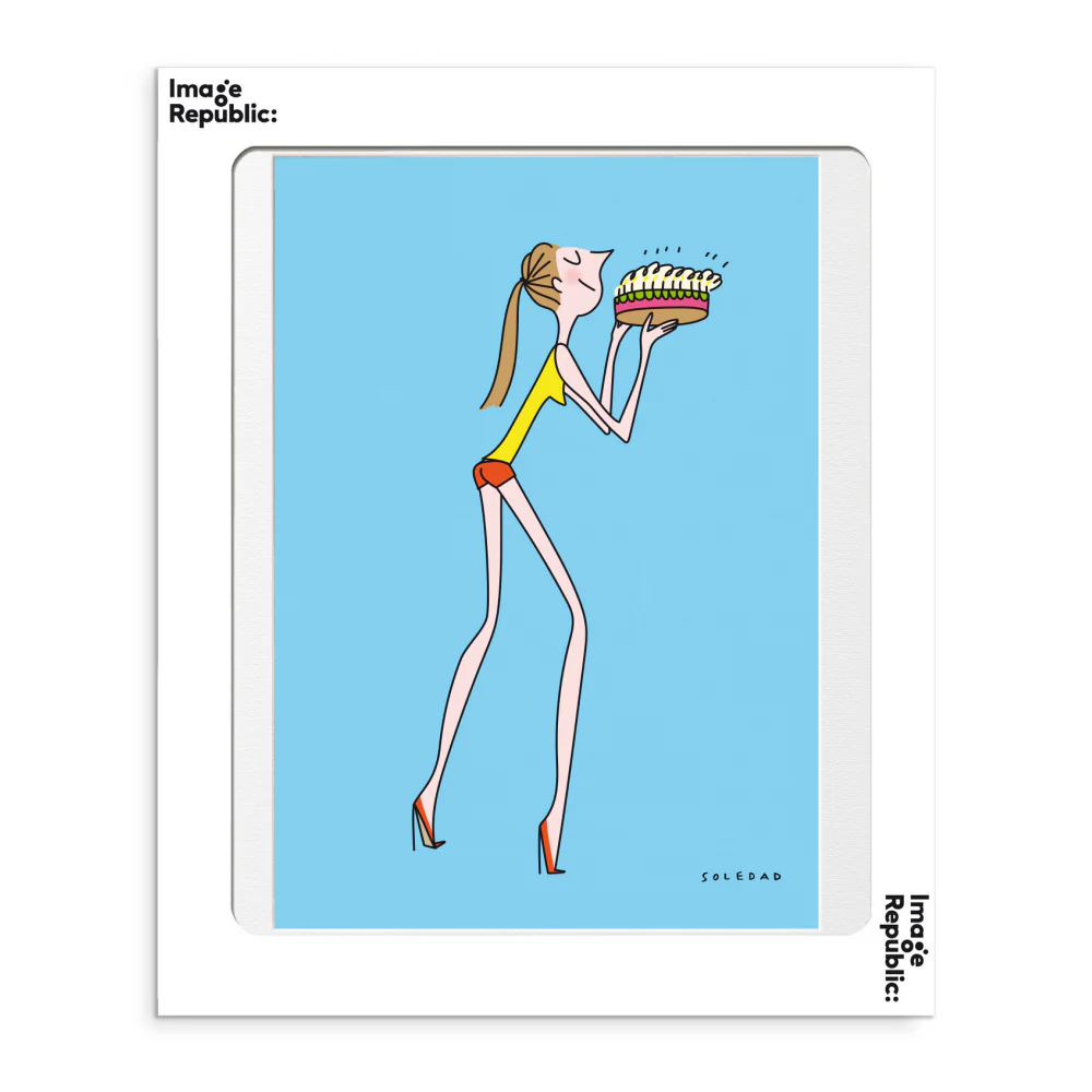 Affiche Soledad Happy Birthday - 30 x 40 cm